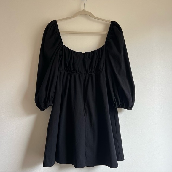 Reformation Farley Dress in Black - Picture 8 of 11